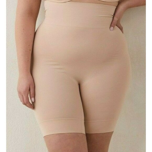New Voglio Additional Elle Women High-waist Seamless Knitt Body Shaping Pants 2X - Picture 1 of 7